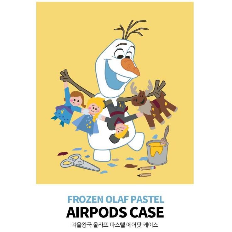 Airpodsケース イヤホンケース オラフ アナ雪 雪だるま Disney ディズニー 公式 パステルカラー シンプル スカイ ミント Olaf Airpods Hanholic Japanヤフー店 通販 Yahoo ショッピング