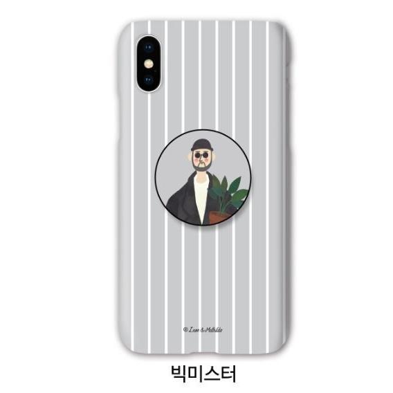 Try Cozy Popリングとハードケースセット レオン風 イラスト マチルダ スマホリング スマホスタンド お洒落デザイン ユニーク パロディ 手描き風 P0000cuf Hanholic Japanヤフー店 通販 Yahoo ショッピング