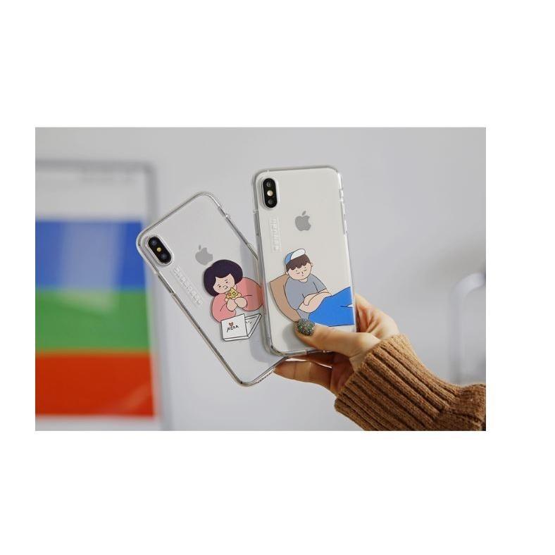 Iphone13 13pro Mini Promax 韓国デザイン イラスト 男女 カップル お洒落 シンプル 透明 クリア オルチャン インスタグラマー 新型iphone P0000dcw Hanholic Japanヤフー店 通販 Yahoo ショッピング