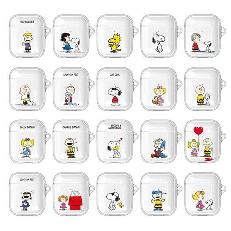 スヌーピー Airpods エアポッズ Peanut Snoopy チャーリーブラウン 透明 クリア ハードケース イヤホンケース カバー 軽量 かわいい シンプル P0000fkp Hanholic Japanヤフー店 通販 Yahoo ショッピング