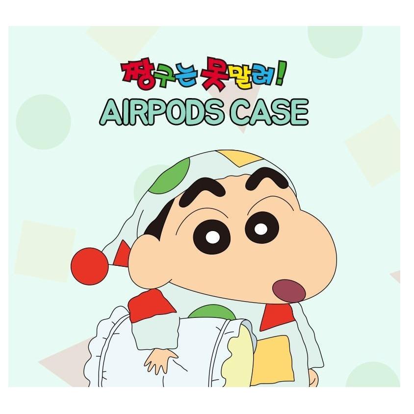 クレヨンしんちゃん Airpods エアポッズ ケース イヤホンケース しんちゃん 韓流 韓国 スティッカー付 Shin Airpodscase Hanholic Japanヤフー店 通販 Yahoo ショッピング