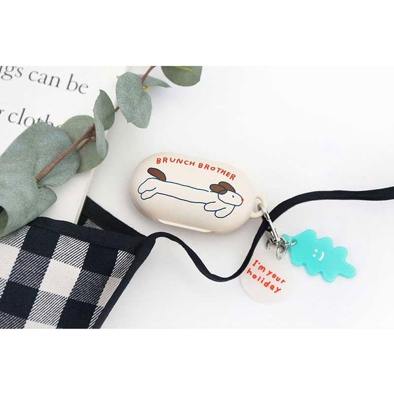 ギャラクシーバズ Galaxy Buds イヤホンケース Brunch Brother ブランチブラザー イラスト 手描き風 おしゃれ アニマル 動物 猫 うさぎ 韓国 Sti 1 Hanholic Japanヤフー店 通販 Yahoo ショッピング