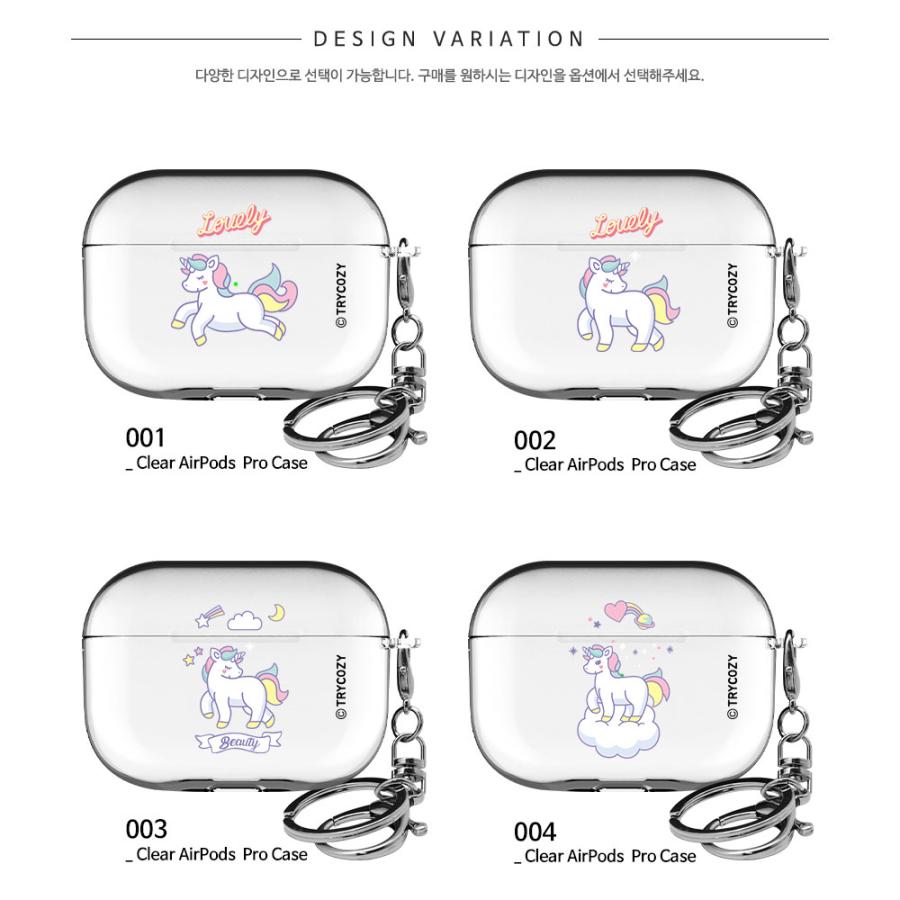 Airpodsproケース イヤホンケース エアーポッズプロ クリア 透明 Pc ハードケース 韓国 イラスト 夢カワイイ ユニコーン パステル 手描き 英字 メッセージ Sti 303 Hanholic Japanヤフー店 通販 Yahoo ショッピング