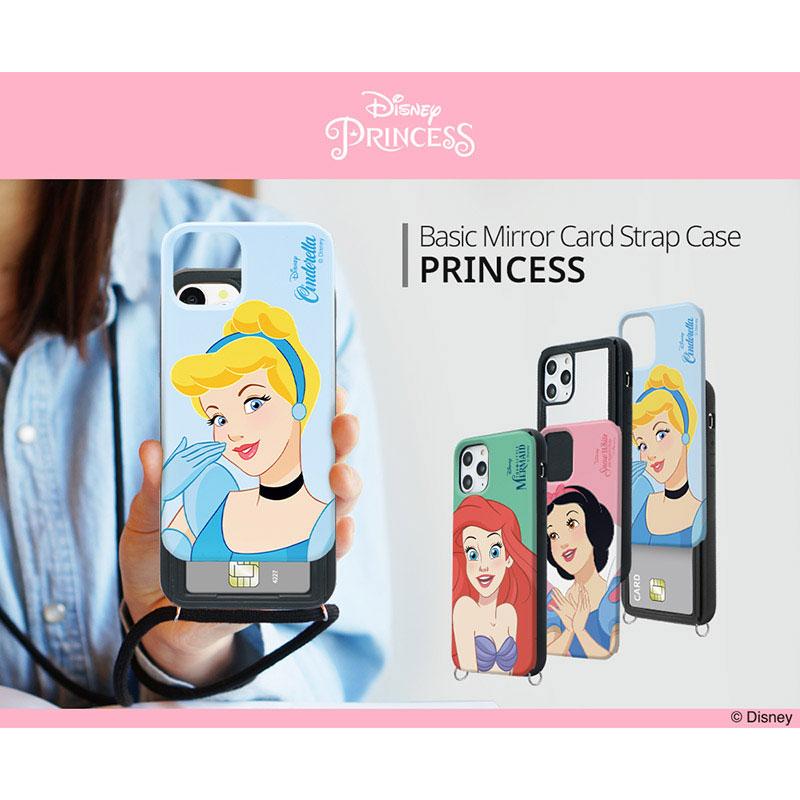 ディズニー プリンセス アリエル シンデレラ ベル ストラップ 耐衝撃 ミラー カード ショルダー 斜め掛け Iphoneケース スマホケース シンデレラ オーロラ Sti 359 Hanholic Japanヤフー店 通販 Yahoo ショッピング