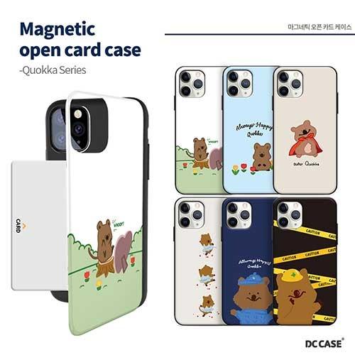 Iphone Iphoneケース Iphonese2 カード スタンド Galaxy ギャラクシー スマホスタンド 動物 アニマル イラスト クアッカ ワラビー Quokka Sti 362 Hanholic Japanヤフー店 通販 Yahoo ショッピング
