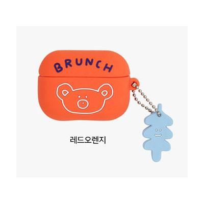 Airpodsproケース エアーポッズプロ イヤホンケース Brunch Brother くま イラスト チャーム付 おしゃれ マスコット えあーぽっず Sti 39 Hanholic Japanヤフー店 通販 Yahoo ショッピング