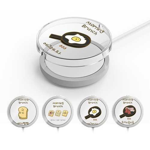 ワイヤレス充電器 カバー Apple Magsafe Charger 充電器 ケース キャラクター 可愛い 韓国雑貨 ハングル メッセージ ゆるキャラ イラスト 手描き ユニーク Sti 613 Hanholic Japanヤフー店 通販 Yahoo ショッピング