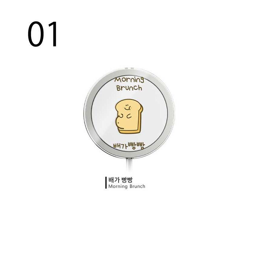 ワイヤレス充電器 カバー Apple Magsafe Charger 充電器 ケース キャラクター 可愛い 韓国雑貨 ハングル メッセージ ゆるキャラ イラスト 手描き ユニーク Sti 613 Hanholic Japanヤフー店 通販 Yahoo ショッピング