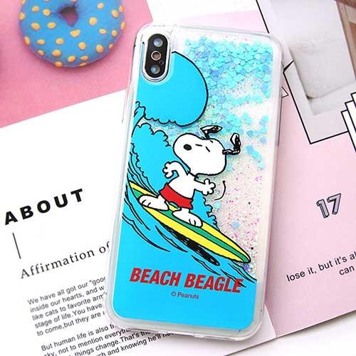 Iphone用ケース スヌーピー Snoopy Peanut キラキラ グリッター ラメ ホログラム おしゃれ Pop かわいい 透明 クリア Tpu ポリカーポネート Sti 71 Hanholic Japanヤフー店 通販 Yahoo ショッピング