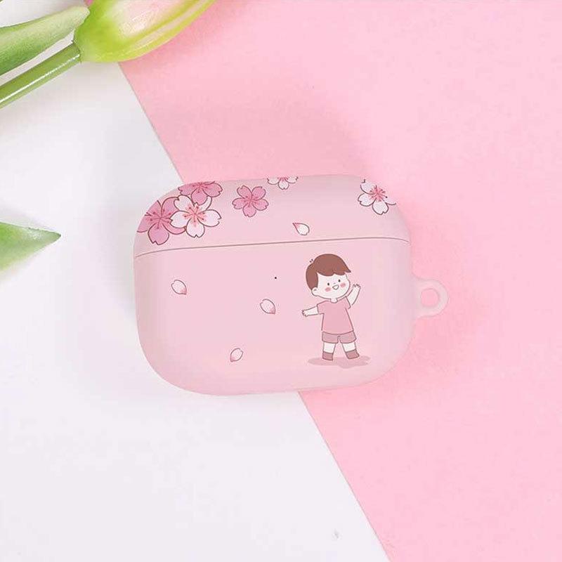Airpodspro Airpods エアーポッズプロ イヤホンカバー ハードケース 桜 チェリーブロッサム ピンク 春 イラスト ガーリー カップル ほっこり カワイイ Sti 8 Hanholic Japanヤフー店 通販 Yahoo ショッピング