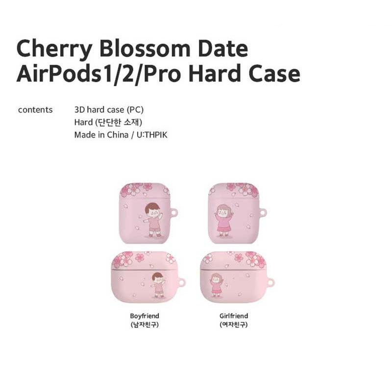 Airpodspro Airpods エアーポッズプロ イヤホンカバー ハードケース 桜 チェリーブロッサム ピンク 春 イラスト ガーリー カップル ほっこり カワイイ Sti 8 Hanholic Japanヤフー店 通販 Yahoo ショッピング
