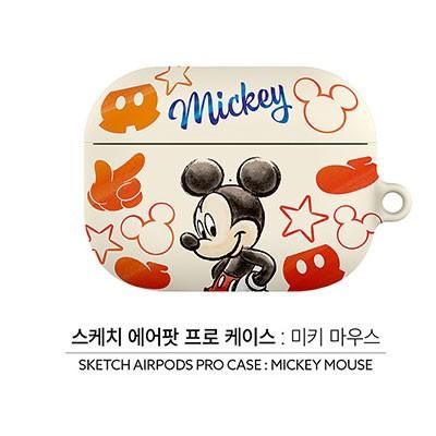 ディズニー Disney Airpodspro エアポッズプロ イヤホンケース スケッチ イラスト 手描き風 ミッキー ミニー オトナ女子 お洒落 スティッチ プーさん Zoom Disney Airpodspro Hanholic Japanヤフー店 通販 Yahoo ショッピング