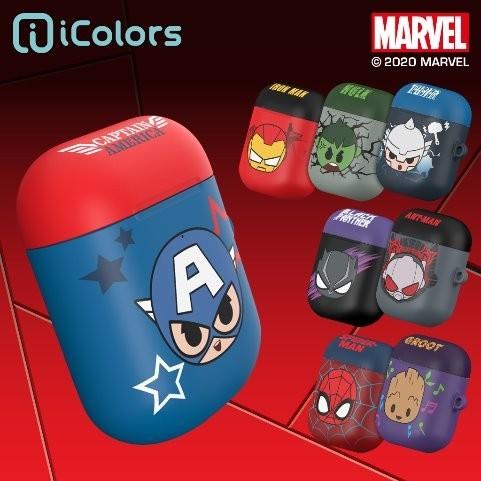 スパイダーマン Marvel マーベル Airpods エアポッズ イヤホンケース イラスト アメコミ ヒーロー カバー 薄型軽量 キーリング ストラップ Zoom Mar Airpods Hanholic Japanヤフー店 通販 Yahoo ショッピング