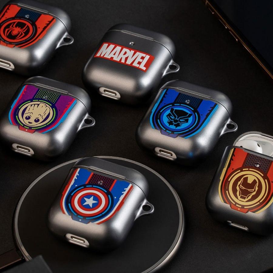マーベル Marvel Airpods エアポッズ イヤホンケース スパイダーマン キャプテンマーベル ブラックパンサー アイアンマン Zoom Mar Si2 Hanholic Japanヤフー店 通販 Yahoo ショッピング