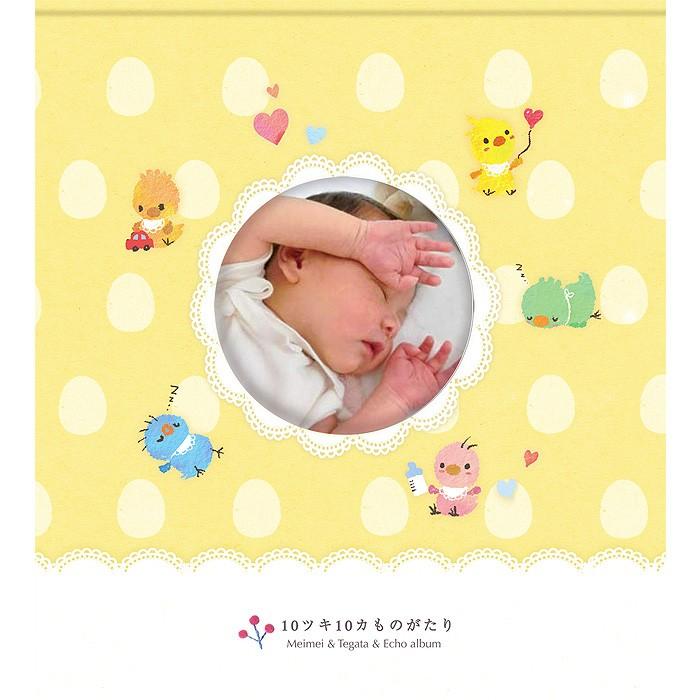 世界に1つ アルバム絵本 おたんじょうきろく 10ツキ10カものがたり