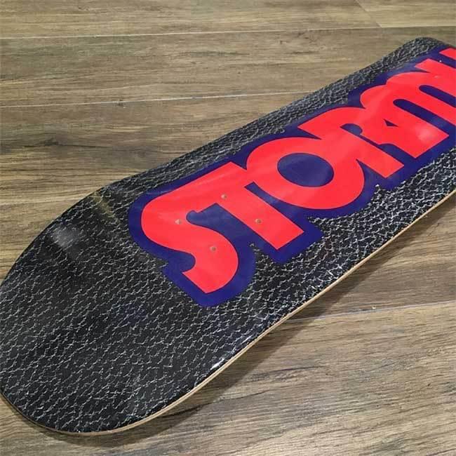 ストーミー STORMY ORIGINALS スケートボード SKATEBOARDS DECK LOGO 7.75INCH 8.0INCH デッキ スケボー｜stormy-japan｜03