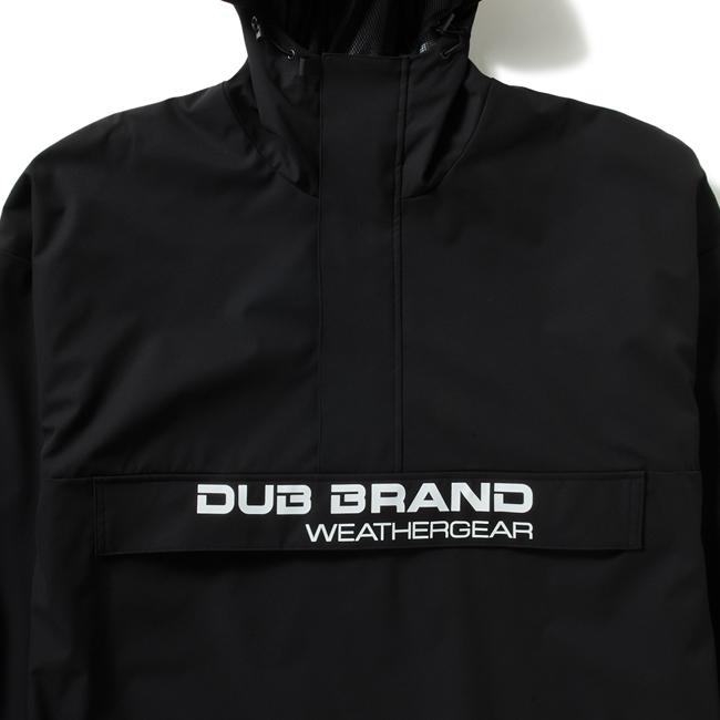 ダブブランド DUB BRAND WEATHERGEAR スノーボードウエア Half Zip Jacket Black ジャケット アウター ウエアー Outerwear メンズ レディース_2