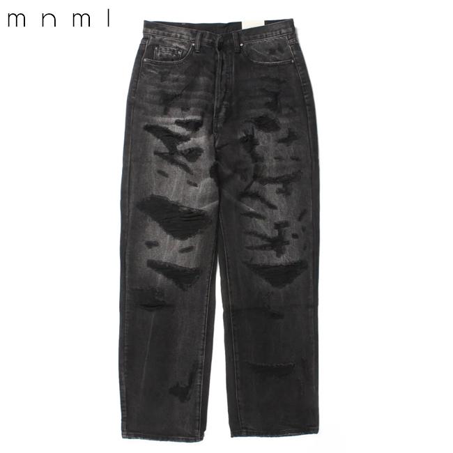 mnml 骨プリント ダークブルーデニムパンツ32 17ML-AW112D_1_1024x1024.jpg?v=