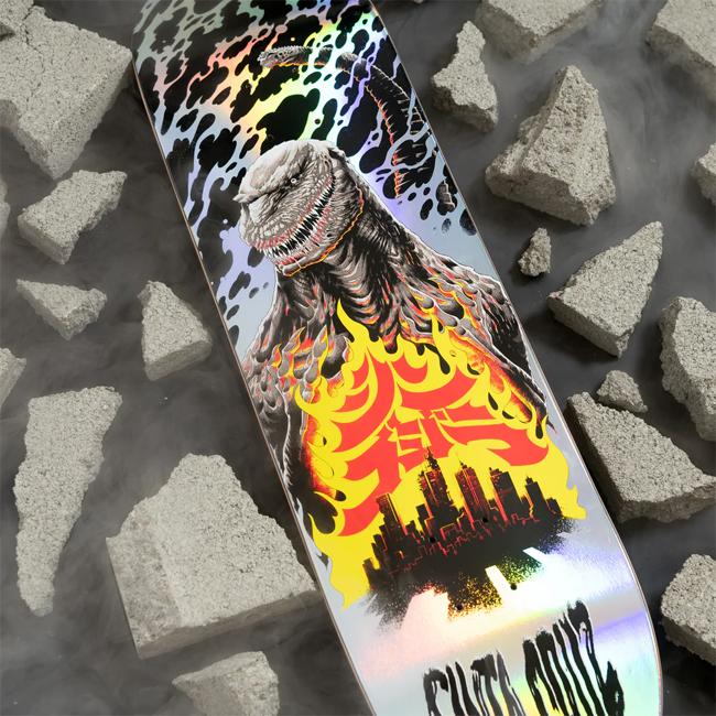 SANTA CRUZ スケートボード Santa Cruz x Godzilla サンタ SANTA CRUZ スケートボード Santa Cruz x Godzilla サンタ