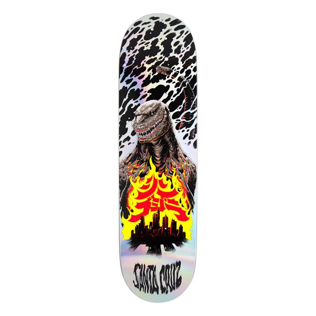 SANTA CRUZ スケートボード Santa Cruz x Godzilla サンタ SANTA CRUZ スケートボード Santa Cruz x Godzilla サンタ
