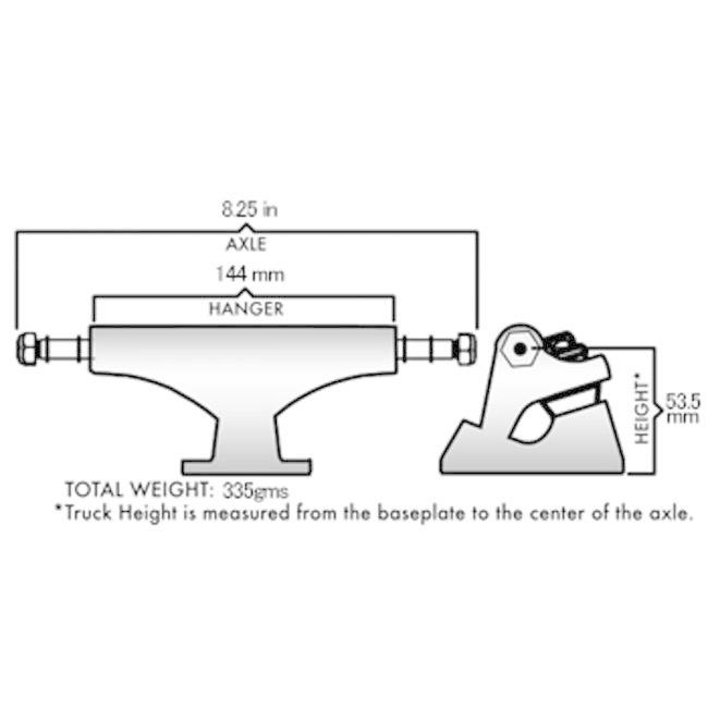 INDEPENDENT TRUCK COMPNY インディペンデント トラック 144 POLISHED