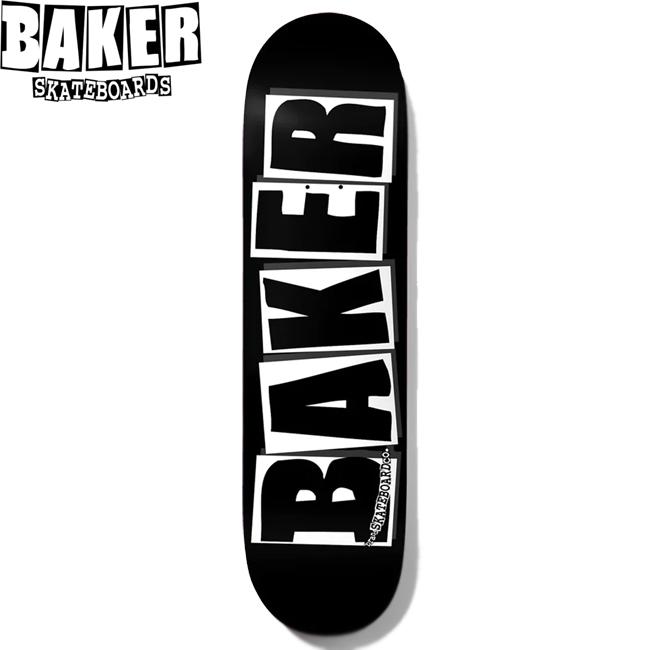 BAKER（ベイカー） デッキ BAKER Skateboards Brand Logo Deck Black