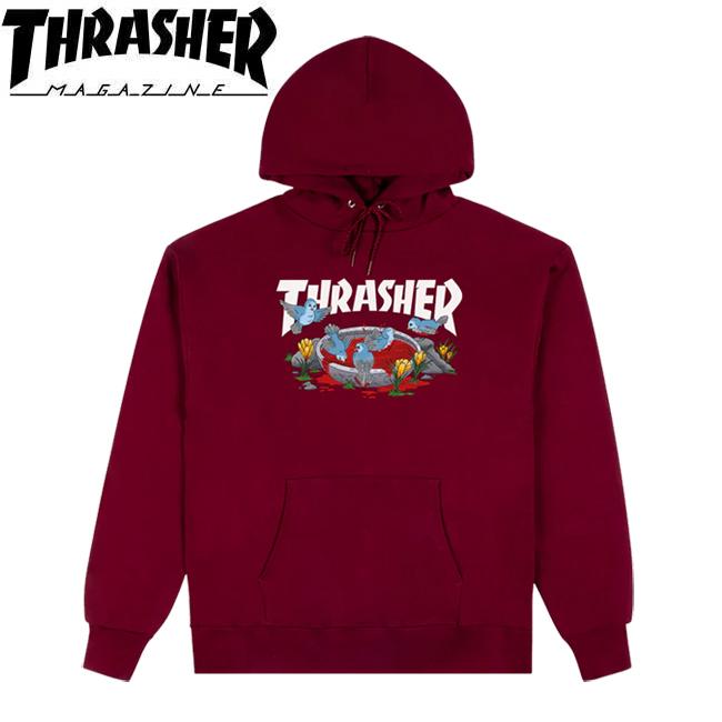 THRASHER（スラッシャー） パーカー Blood Bath Hoodie Sweat USA