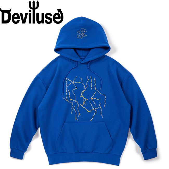 パーカー Deviluse デビルユース Lightning Pullover Hooded Sweat 