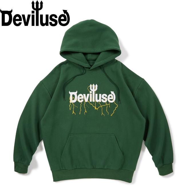 パーカー Deviluse デビルユース Volt Logo Pullover Hooded Sweat 