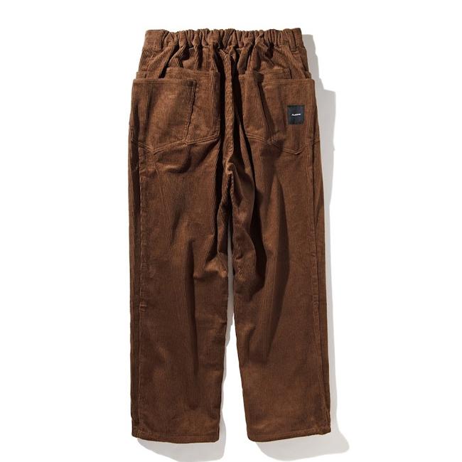 FLATLUX（フラットラックス） パンツ Eazy Pant Corduroy Dark Choco 