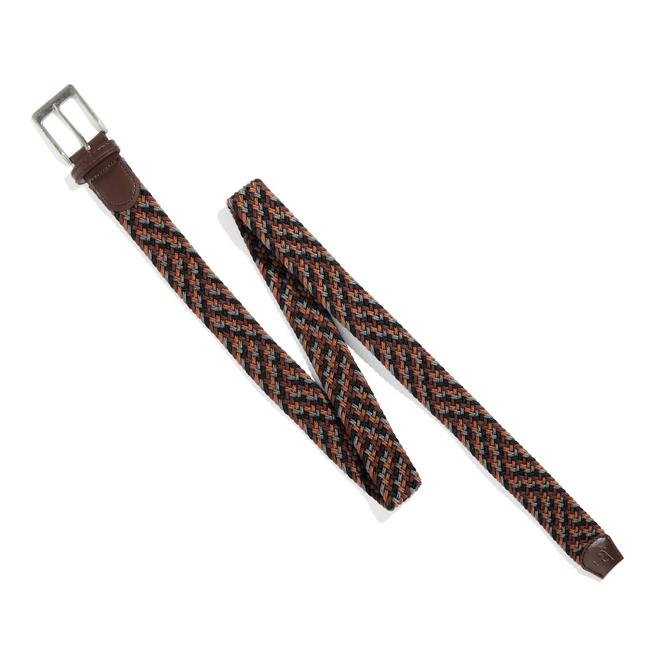 FLATLUX（フラットラックス） ベルト Mosaic Woven Belt Earth Black