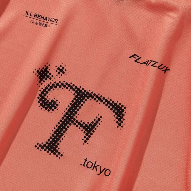 FLATLUX（フラットラックス） シャツ Temper FB-Shirt Black Coral