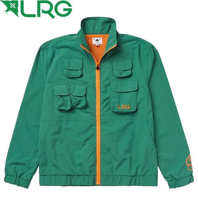 LRG ジャケット エルアールジー LEADER TRACK JACKET Green トラック 