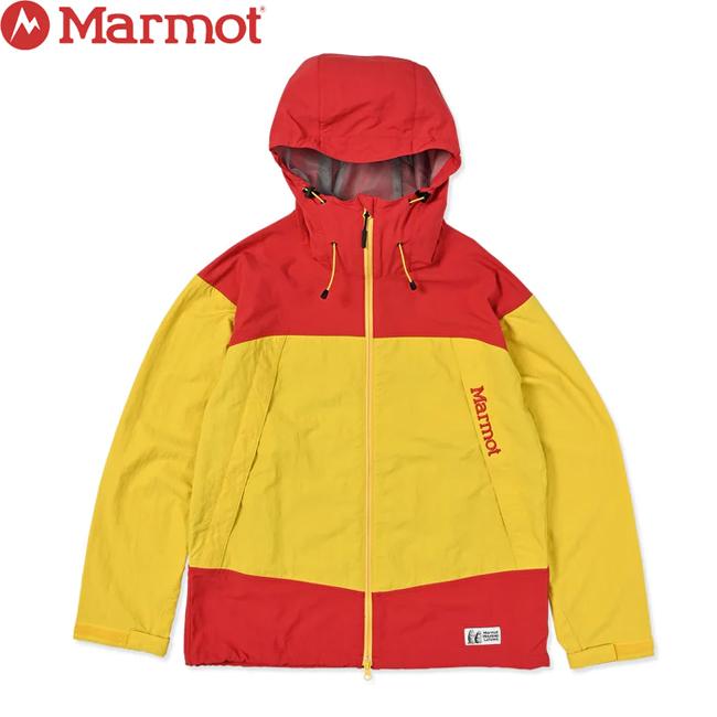 Marmot（マーモット） ジャケット Guild JACKET Yellow/Red ギルド