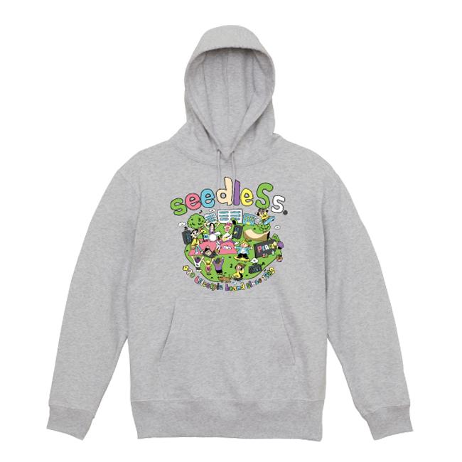 seedleSs（シードレス） パーカー 420 Street Hoody 10oz Sweat Black