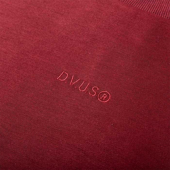 期間限定30％OFFSALE！デビルユース Deviluse スウェット Panel Crewneck Burgundy トレーナー｜stormy-japan｜03