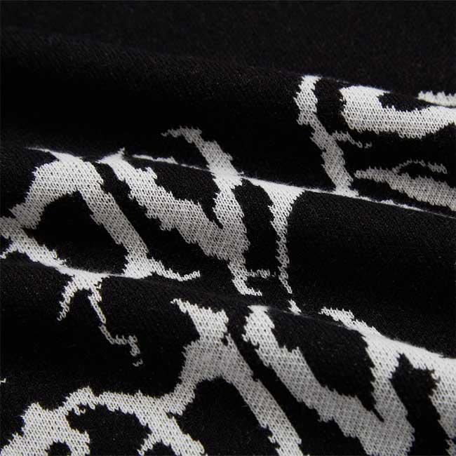 セーター Deviluse デビルユース Brutal Knit Crewneck Sweater Black Gray ニットクルー トップス メンズ レディース｜stormy-japan｜06