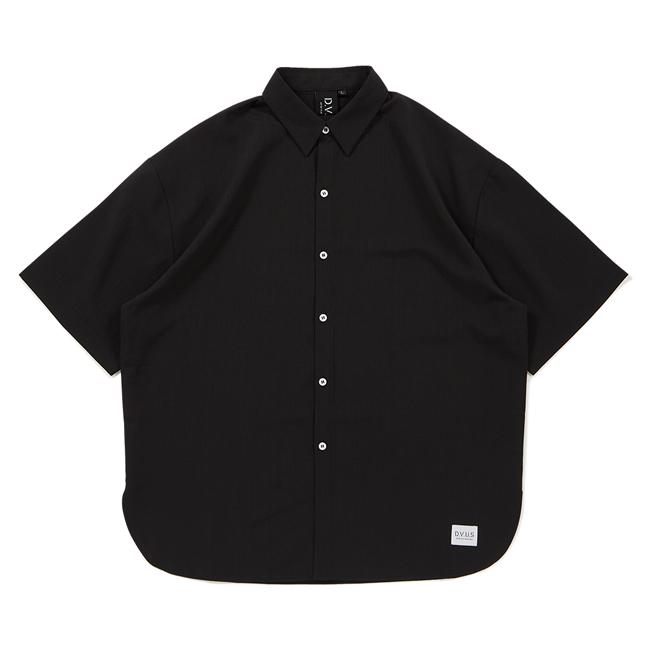 再入荷！セットアップ Deviluse デビルユース Breezy Wide Set Up Shirts/Shorts Black SS24132 半袖シャツ ショーツ メンズ レディース｜stormy-japan｜02