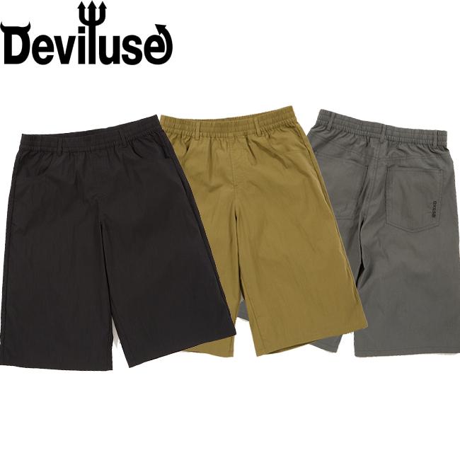 ショーツ Deviluse デビルユース Buggy Shorts Black Olive Stone