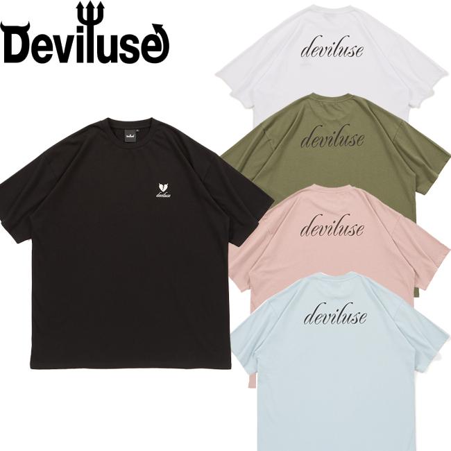 tシャツ Deviluse デビルユース Heartaches T-shirts Black White