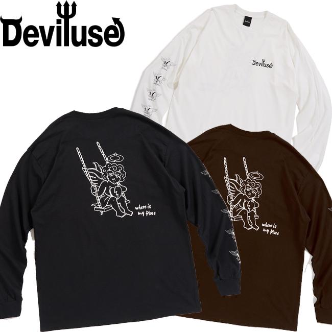 FACT Deviluse ロングスリーブTシャツ Lサイズ FACT Deviluse ロングスリーブTシャツ Lサイズ Deviluse × FACT ロン