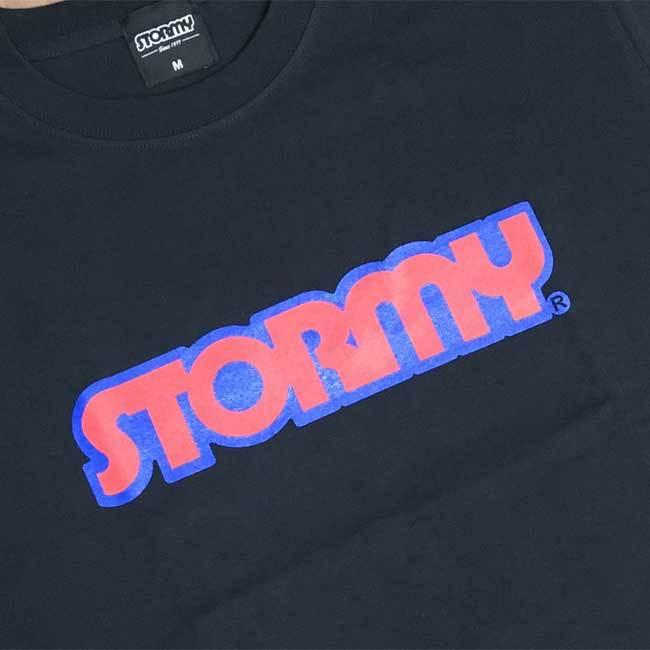 ストーミー STORMY tシャツ OG LOGO SS T-SHIRTS BLACK/NAVY/RED 半袖 