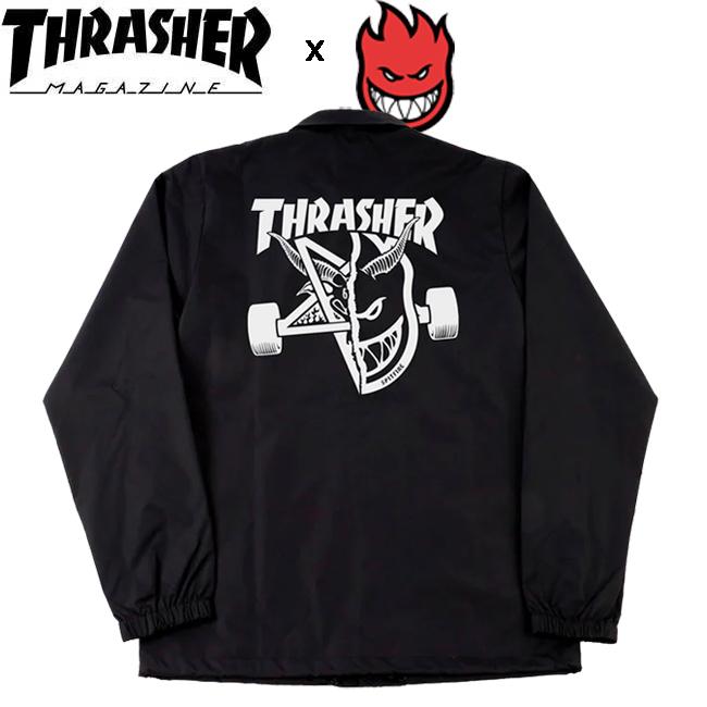 THRASHER（スラッシャー） ジャケット THRASHER x SPITFIRE スピット