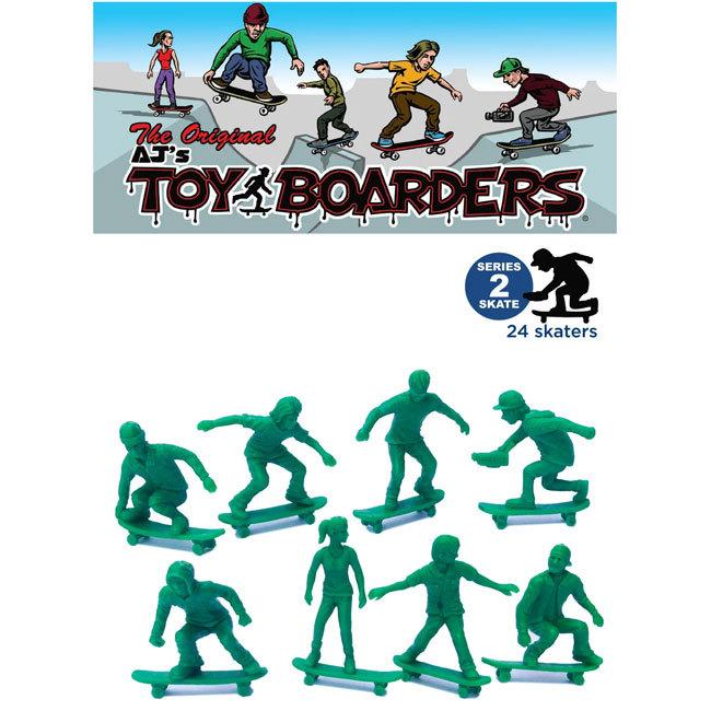 トイボーダーズ TOY BOARDERS スケートボード フィギュア SKATEBOARD SERIES 2 シリーズ 2 スケボー GREEN｜stormy-japan｜02