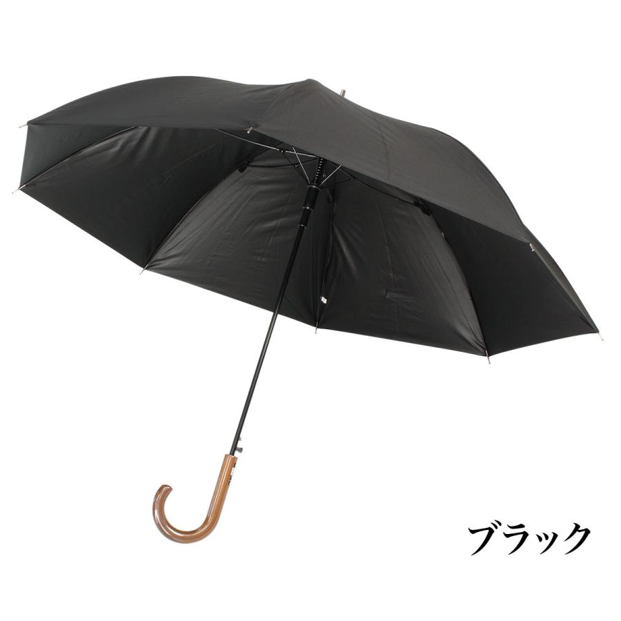 日傘 メンズ 長傘 晴雨兼用 UVカット率99%以上 遮光率99%以上 UPF50+