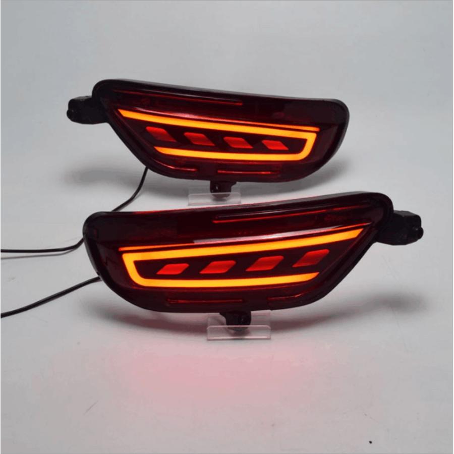 マツダCX-5 KF前期　テールランプ　リフレクター マツダ CX-5 LED リアフォグライト テール/ブレーキ機能 LED