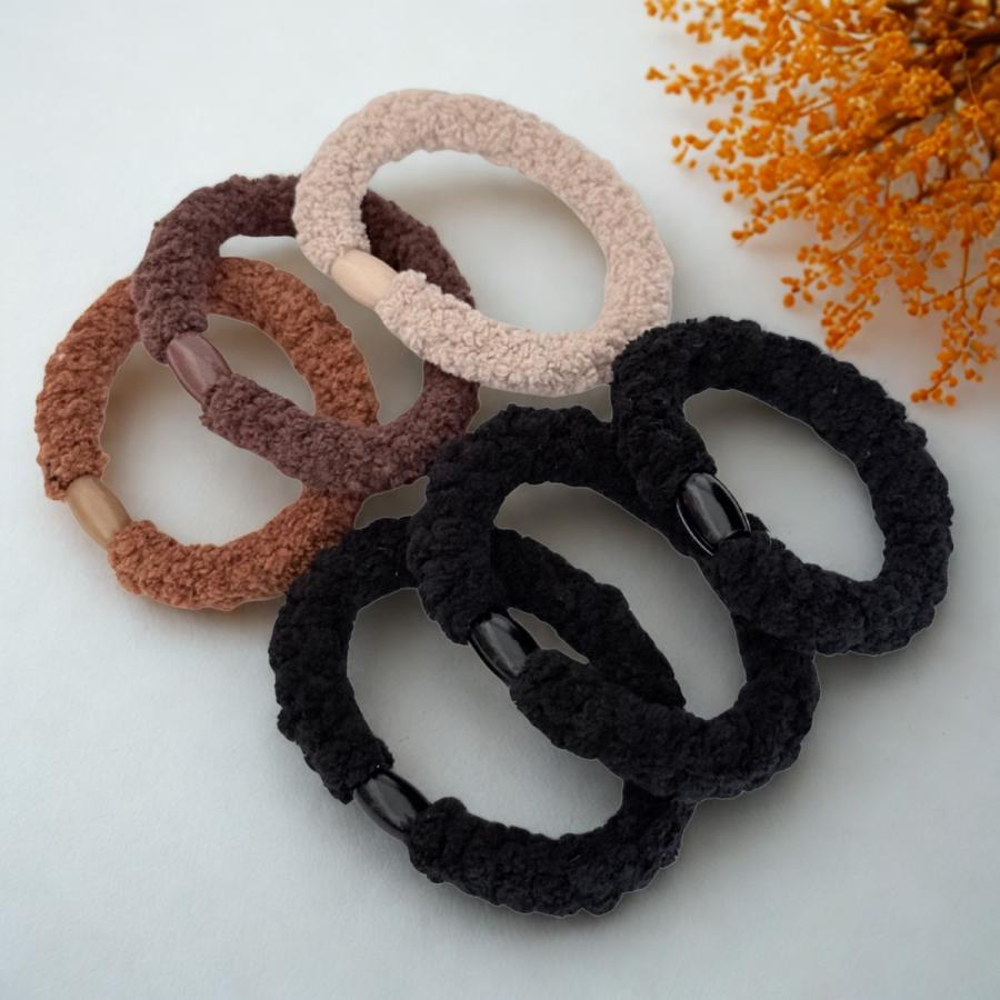 ヘアゴム レディース 6本セット 丈夫 切れにくい 痛くない ズレない