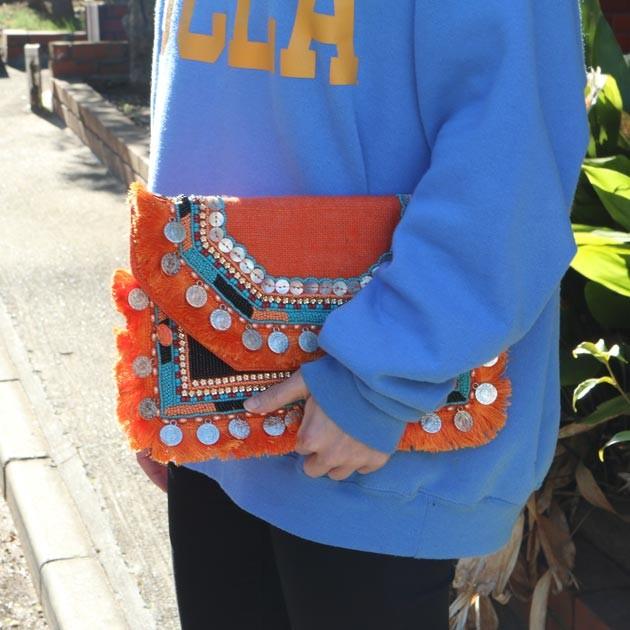 人気ショップ Alice Olivia 総ビーズ クラッチバッグ クラッチバッグ Morrismonument Com