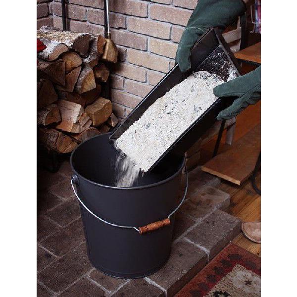 アッシュコンテナ灰取り灰入れバケツ（大） / 薪ストーブアクセサリー