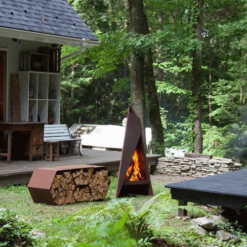 ヘックスボックス・ハーフサイズ(Hexbox) ヒタ(HETA) 屋外用ウッド